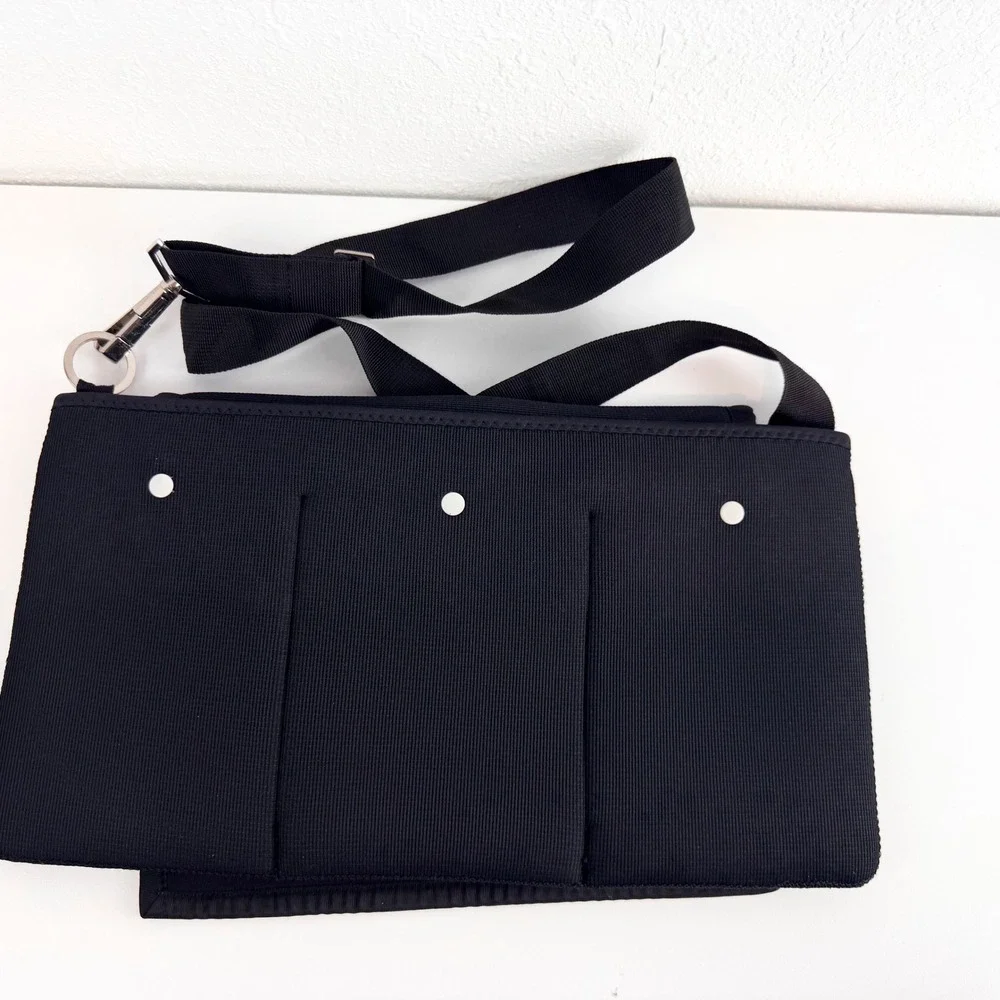 Shootsac Black Neoprene Lens Bag Adjustable Messenger Camera Gear Pouch